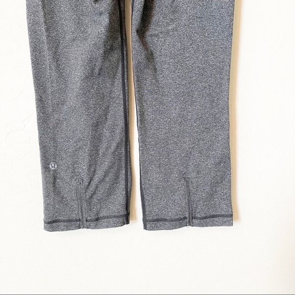 Lululemon Gather & Grow Crop Leggings Charcoal Gray - Picture 8 of 8